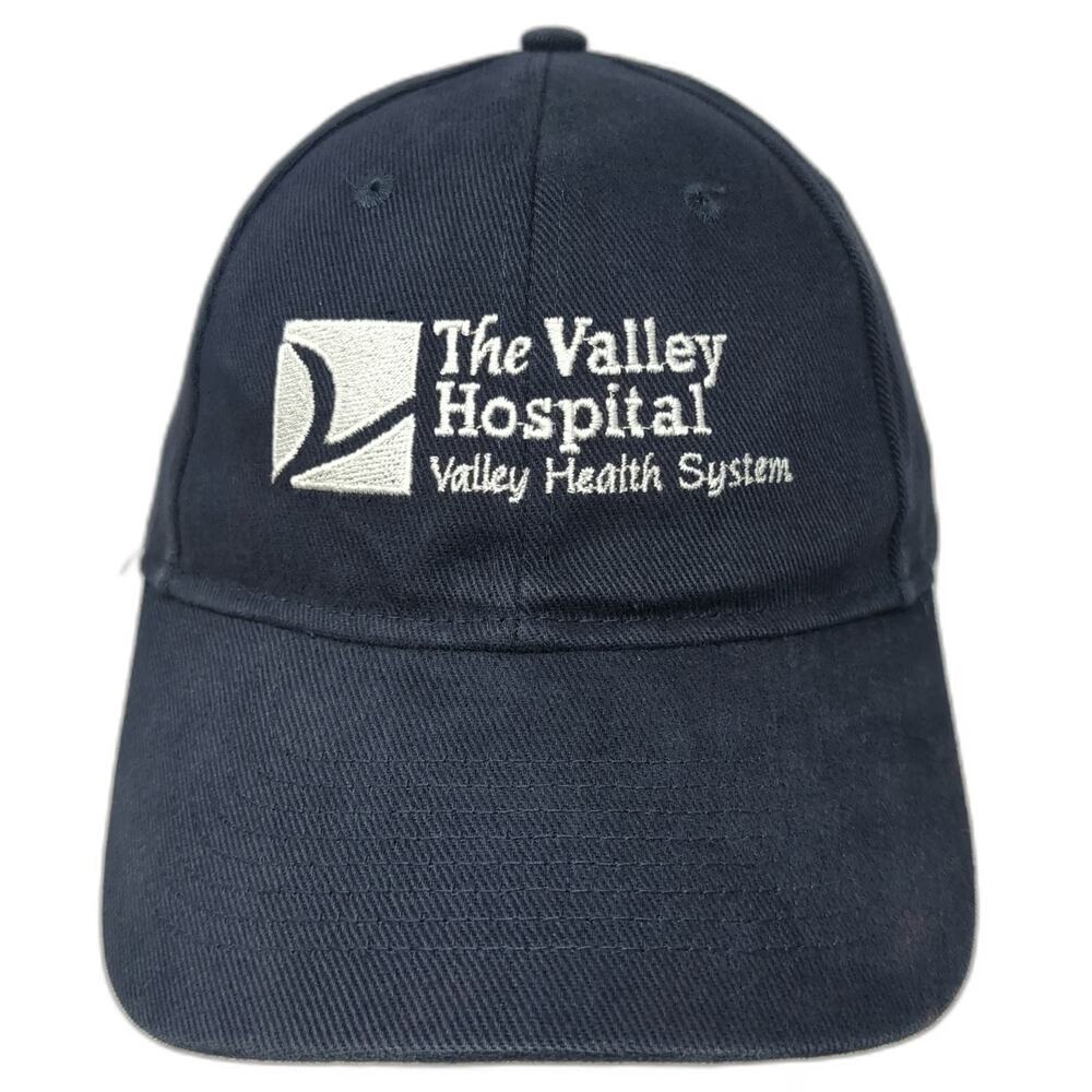 KC Caps Baseball Cap Blue OSFM The Valley Hospital Health System Hat Strapback